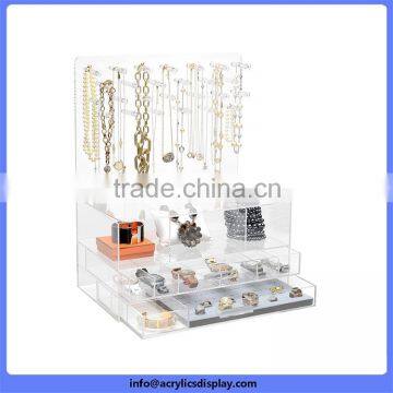The Most Popular Top Quality Clear Acrylic Jewelry Displays