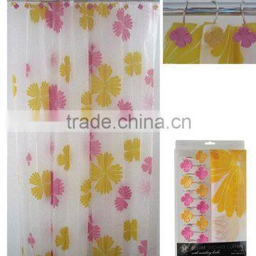 Eco-Friendly Factory Directly PEVA Shower Curtains;new 2015 Shower Curtain photo-3