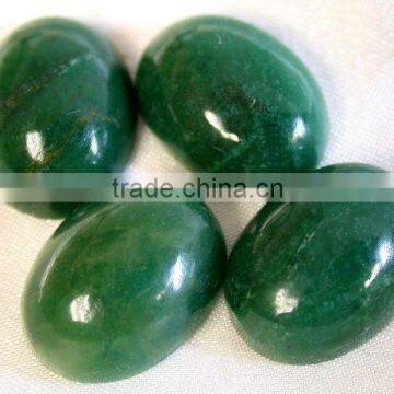 20x15mm oval green jade cabochon