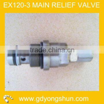 EX120-3 main relief valve main control valve