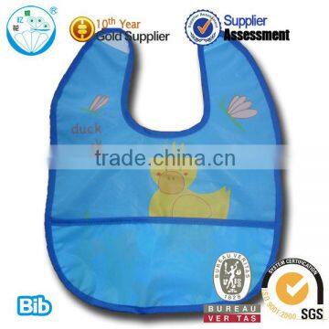 PEVA fashion printing baby bib