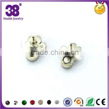 Factory silver gold earring with footprints dog earring