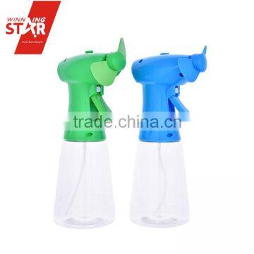 Wholesale Plastic Handle Mini Water Mist Spray Bottle Fan