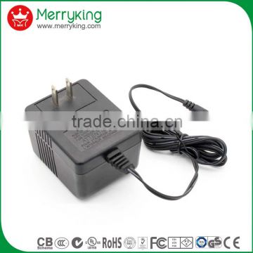 shenzhen linear adapter factory direct sale 24v 12v 9v 5v 2.5a 3.8v ac ac power adapter