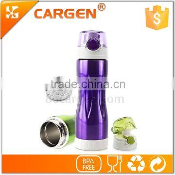 Wholesale private label insulated vacuum steel sport water bottle