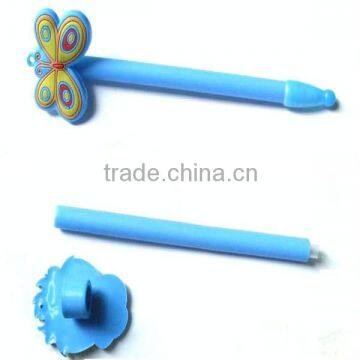 Beautiful and naulty promotion personized soft pvc pen head cover