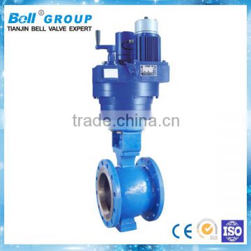 double-tee type motorized ball valve pn40