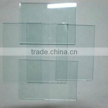 2.0mm Clear cut glass customized transparent sheet glass edge of glass