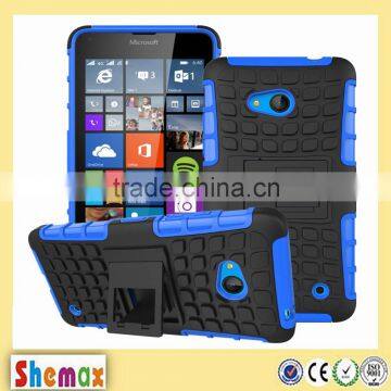 2015 Hydride kickstand case For microsoft lumia 640,Mobile phone case for microsoft lumia 640