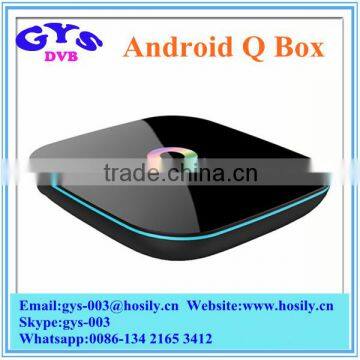 Amlogic S905 Android Q Box 2GB/16GB Dual Band WIFI Ethernet1000M Support 4K2K Android 5.1 Q Box OEM Service