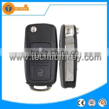 1J0 959 753 N Complete remote contol with 44Mhz Frequency car key cover for VW Passat B5 B6 Jetta mk4 mk6 golf 4 5 6