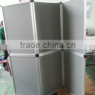 Multifunctional aluminum folded panel