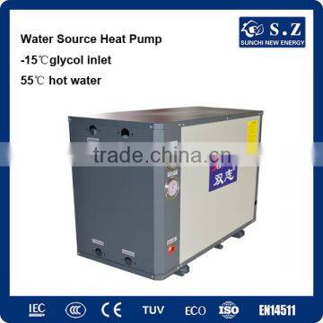 Residential home heating use water to water 220V CE certificated package unit heat pump heating
