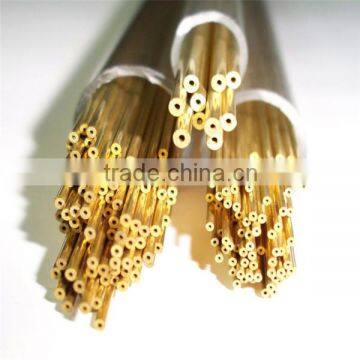 decorative brass twisted tubes &pipesHPb63-0.1 brass tube price per kg