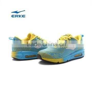 ERKE New Breathable Flyknit Mesh Sports Brand Womens Running Shoes With Full Length Air Cushion photo-6