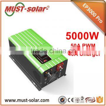 5000w hybrid dc to ac inverter for home use