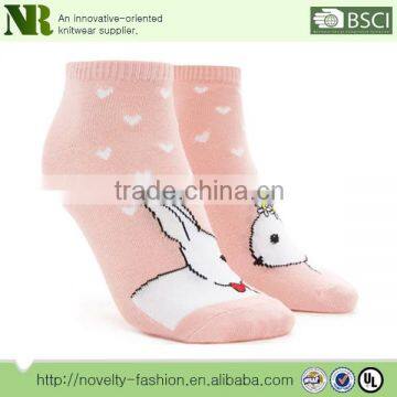 wholesale lovely popular designs warm soft girl's socks