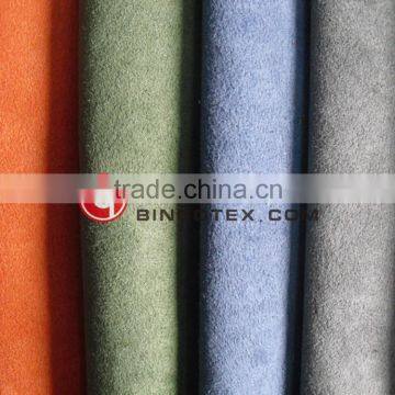 100% Polyester suede dress fabric