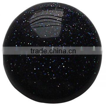 30mm Round Synthetic Blue Sand Inlay Cabochons