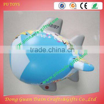 Japan cartoons charms PU fomaing air plane gifts