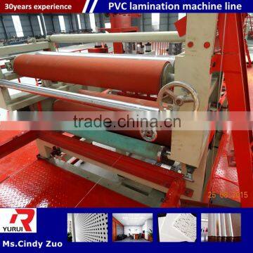 gypsum ceiling board with ce and iso/pvc laminated gypsum tiles production line