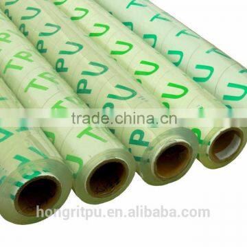 Breathable waterproof TPU film