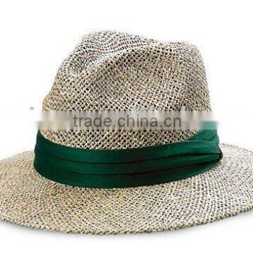 Custom gambler straw hat
