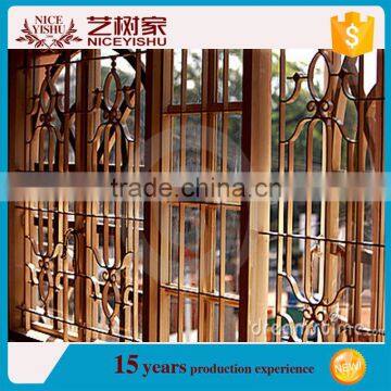 China supplier wrought iron window grill designs