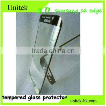 Factory Low Price!Premium Perfect For Samsung s6 Edge Electroplating With Wire Drawinggris Tempered Glass Manufacturer/wholesale photo-6