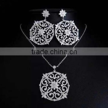 New style high quality bridal wedding jewelry set