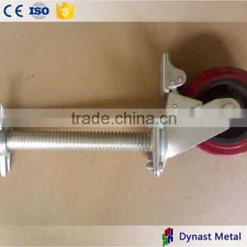 Mobile Scaffolding Swivel PU/PVC/Rubber Jack Casters photo-6
