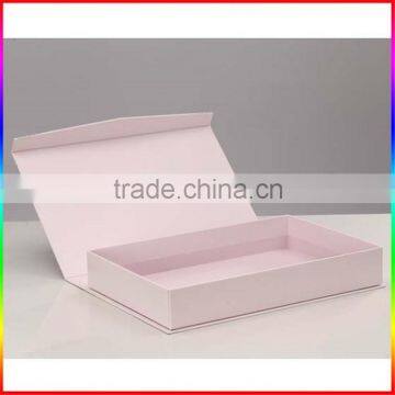 pink fancy paper pattern rigid cardboard box