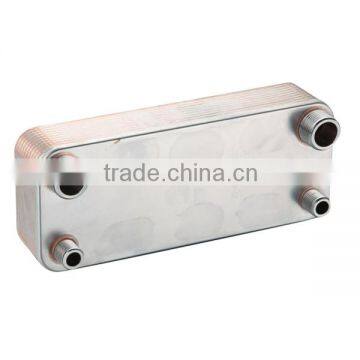 Copper brazed plate heat exchanger for hydrophilic oil cooler B3052