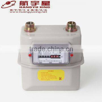 Traditional Calibrate Steel Case Diaphragm Gas Meter G4.0