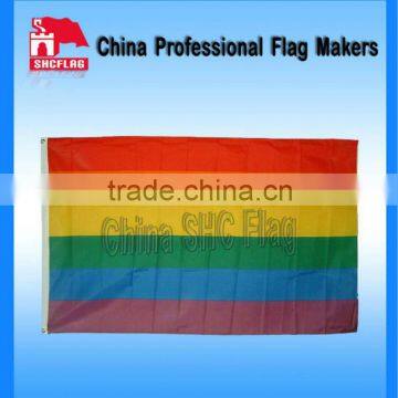 NO MOQ Custom Rainbow flags Gay Pride Bandana Flag