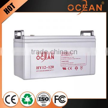 12V 120ah non-fading new arrive huge capacity solar power storage battery