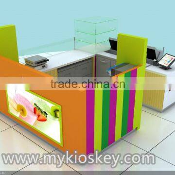 Made in China Retail Juice Shop Interior Design and Retail Juice Kiosk for Sale