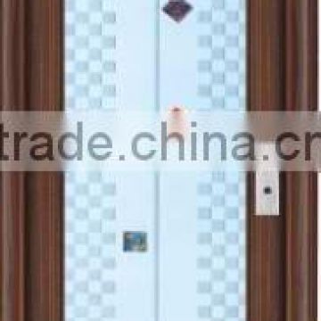 full glass high quality aluminum frame frosted glass door with handle lock