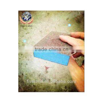 wholesales polishing door abrasive tools red A.O sanding sponge block