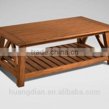 unique oak wooden feet livign room coffee table for sale CT7016