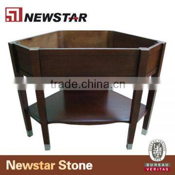 Newstar cheap price bathroom corner vanity cabient