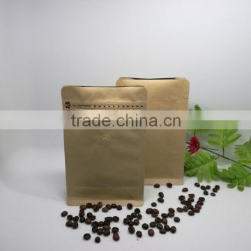 12oz coffee paper coffee bag one way valve