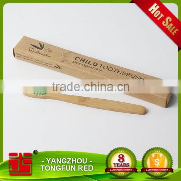 Logo printed bamboo toothbrush children toothbrush for kids using cheap price