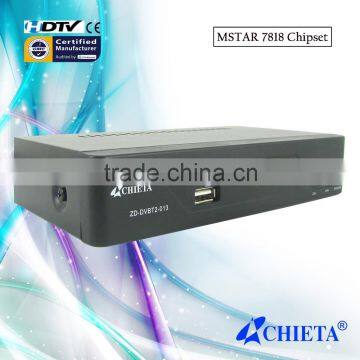 Low Price DVB-T Terrestrial TV Set Top Box SCART for Czech Market