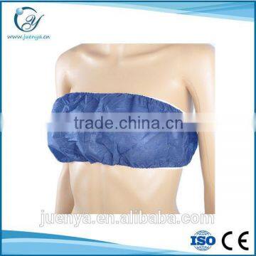 2016 new arrival dark blue disposable nonwoven Bra