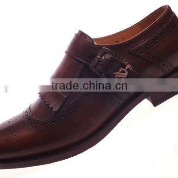 2014 Goodyear Welted Fashion Strap Buckle Dress Shoes