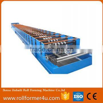 High Performance Color Steel Floor Deck Roll Forming Machine PLC Control System Machinery photo-3