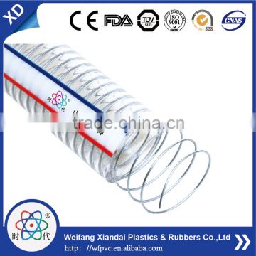 flexible corrugated pipe wire hose used for car wash machines