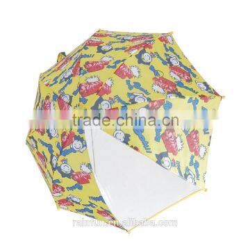 Cute and smart automatic open kids umbrella