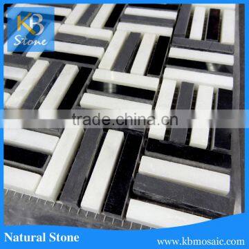 black hot sale marble for bathroom floor tile